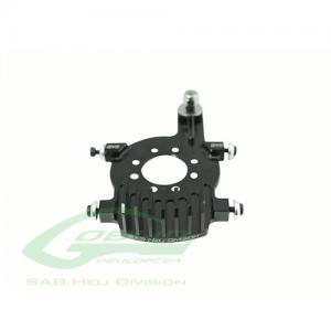 ALUMINUM COOLING MOTOR MOUNT - GOBLIN 380 