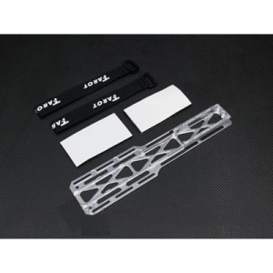 [TR] T-Rex600E PRO Metal Battery Mount (Silver) 