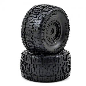Front/Rear Premount Tire: 1/18 4WD Ruckus (2) 