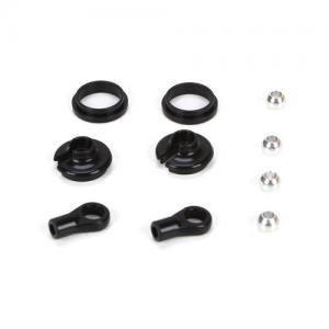 Shock Retainer, Ball and Cap Set: Kemora, Kalahari(1/14 Mini Desert Truck) 