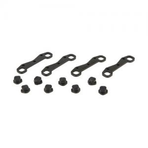 Front/Rear Toe Plates w/Inserts: 1:10 4wd All 