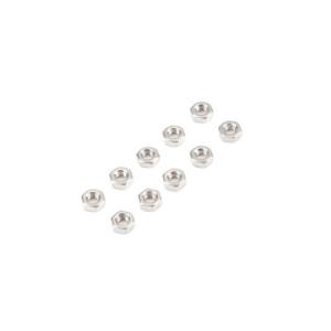Flat Nut, M3 x 0.5 x 5mm (10) 