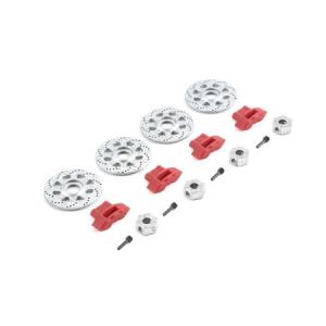 Hex, Rotor, Caliper + Pin Set (4): Baja Rey 