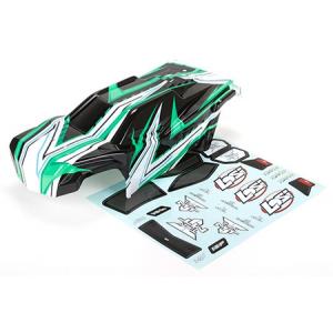 [TEAM LOSI] Body Set, Painted: TEN MT BLACK/GREEN�������Ϸᣩ 