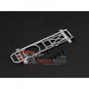 [TR] T-Rex450 Sports V2 Metal Bottom Plate (Silver) 