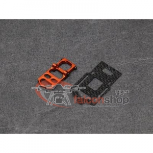 [TR] T-Rex250 DFC Metal Battery Mount Plate Set(Orange) 