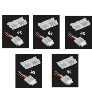 ���� ���͸� �߶��� ��ȣĸ  5������ (4����) 4S AB Clip Buckle / Charger Wire protector