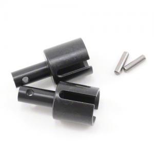 Outdrives w/Pins, Steel: DT(2pcs) (XXX-SCT/XXX-SCB/Speed-NT/Desert Truck/XXX-SCT) 