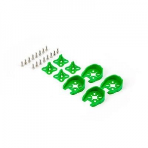 [TR] 22xx �ø��� ���Ϳ� ��ȣ Ŀ�� + ��Ű�� ��Ʈ (4�� / ���) 22xx Series Motor Protection Cover/Skid Set(4Set/Green)