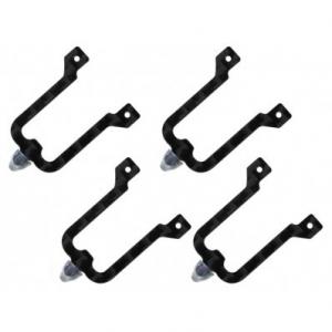 Rakonheli CNC CF Landing Gear Set (7mm Motor) - Blade Inductrix 