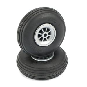 [DUBRO] 57mm �淮 �� Ÿ�̾� Treaded Wheels, 2-1/4inch