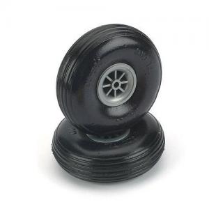 [DUBRO] 82mm �淮 �� Ÿ�̾� Treaded Lite Wheels,3-1/4inch
