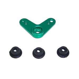 23T, 24T, 25T �˷�̴� �ޱ��� ���� �� (���) Green Aluminum Right-angled Servo Arm