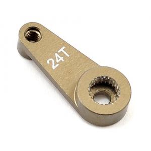 24T ��Ż ���� �� (Hitec) Team Losi Racing 22-4 Aluminum Servo Horn (24T-Hitec)