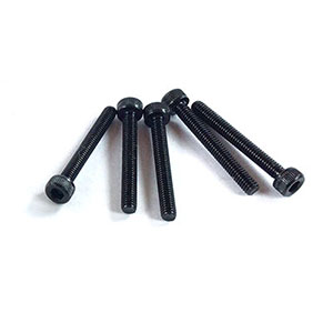 ���� M2.5x25mm ���� ��Ʈ (��ó�� �Ϸ�, 5����) M2.5x25 Steel bolt, ����