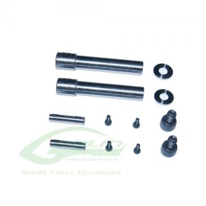 H0412-S - Steel Spindle Shaft - Goblin Urukay/630/700/770/ Competition/Speed 