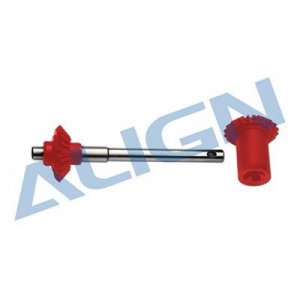 [Align] T-Rex550E/600 Torque Tube Rear Drive Gear Set/RED 