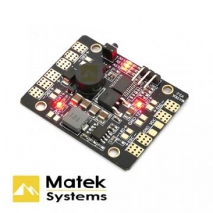 [Matek] ���̽� ��п� 5ni1 ���� �й� ���� V3 (5V 12V BEC ���, LED ��Ʈ�ѷ�, ������ �˶�, �н� ���� �˶�) LED & Power Hub 5-in-1 V3