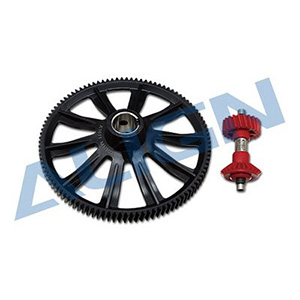 [Align] T-Rex700/800 102T M1 Helical Autorotation Slant Tail Drive Gear Set 