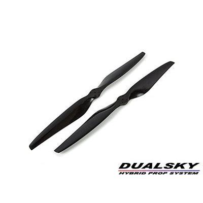 [���ܼ�] WC2480HD [DUALSKY] 24x8.0in(FE) Hybrid Carbon Prop' for HD Series Motor(CW/CCW)