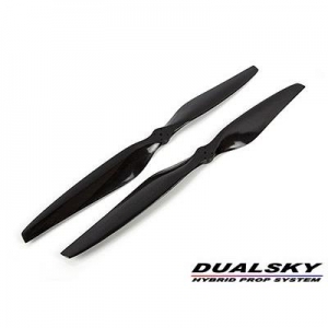 [DUALSKY] 30x9.5in(FE) Hybrid Carbon Prop' for HD Series Motor(CW/CCW) 