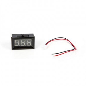 [WJD] ������ ����ǥ�� LED ���� (�ִ� 100V ����/1 Way/Buzzer) Digital Voltmeter, ����� ���� �Է� ���� �ִ� 100V