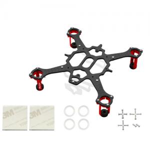 [Rakonheli] CNC AL and CF Upgrade Kit 02 (Red) - Blade Nano QX2 �ɼ� 