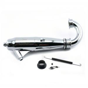 [DYNAMITE] Dynamite Platinum 1/8 053 MidRange Inline Exhaust System (Polished) 