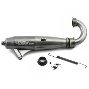 [DYNAMITE] Platinum 1/8 053 Mid Range Inline Exhaust System (Hard Anodized) 