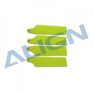 [Align] T-Rex470L 74 Tail Blade - Fluorescence Yellow 