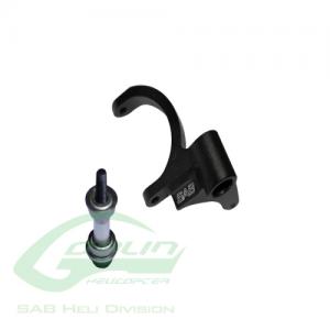 [SAB] H0406BM-S - Tail Pitch Slider Set Black Matte - Goblin Black Nitro/Black Thunder 