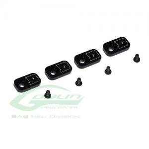 [SAB] H0678-S - Aluminum Engine Frame Spacer - Goblin Black Nitro 