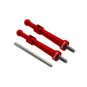 [RAKONHELI] Rakonheli CNC AL Canopy Mount Set (Red) - Blade 130 S �ɼ� 