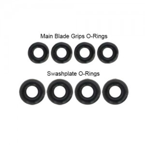 [RAKONHELI] Head Rubber O-Ring Set - Blade 200SRX/S 