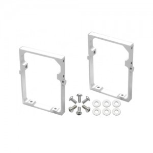[RAKONHELI] LIONHELI CNC AL Tail Boom Adappter (2) (use with Original Frame, for 250CFX-GFC) (Silver)  Blade 250 CFX �ɼ� 