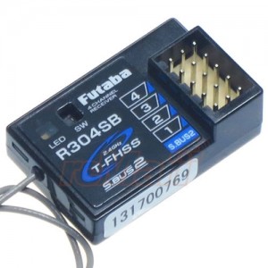 [FUTABA] ��ǰ R304SB 4ä�� T-FHSS ����� ���ű� (�ڷ���Ʈ�� ����) 4-Channel T-FHSS Telemetry Enabled Receiver 