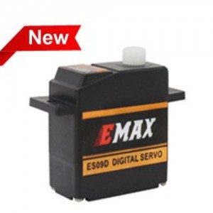 [EMAX] ES09D ��� ��� ������ ����ũ�� ���� (450 ��� ���ͽ� ���) Dual-Bearing Digital Servo (for 450 Heli swash) 11.6g/ 2.5kg/ 0.09 sec 