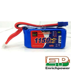 [EP Power] 22.2V 1150mah 55C ��Ƭ������ ���͸� - EC3��/A�޼�/�������� 