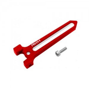 [RAKONHELI] CNC AL and Delrin Anti-Rotation Guide Set (Red) - Blade 200SRX/S 