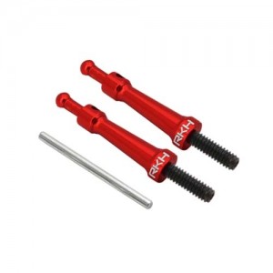 [RAKONHELI] CNC AL Canopy Mount Set (Red) - Blade 200SRX/S 