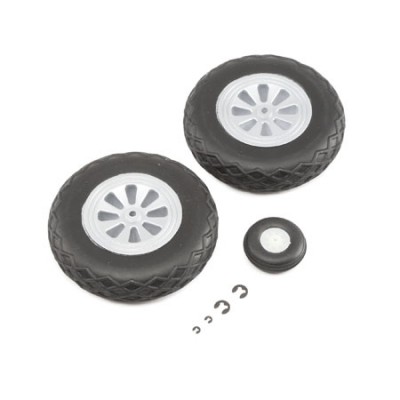 [���ܼ�] EFL8462 [E-FLITE] [����]Wheel Set: P-47 1.2m