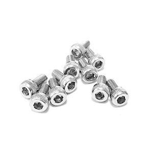 ���� M3x6mm ���� ��Ʈ (���� ����, 10����) M3x6 Nickel hex bolt, ����