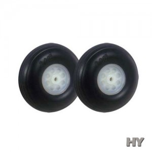 [HY] 51mm (2inch) Treaded Rubber Wheels 2pcs -���� ���� 