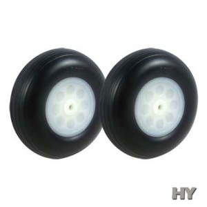 [HY] 114mm (4.5inch) Treaded Rubber Wheels 2pcs -���� ���� 