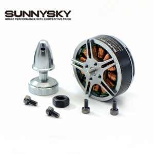 [SUNNYSKY] V3508 380KV ��п� �귯������ ���� - 6S 22.2v ���� (�����Ǹ�) Outrunner Brushless Motor For Drone 2017 New Version