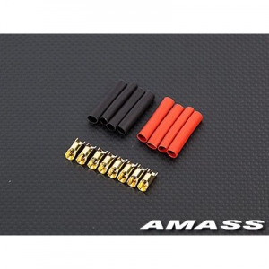 [AMASS] 10~14AWG ���� ����� ��� Ŀ���� (8����) End to End Soldering Gold Conector (8 pcs)