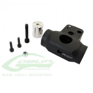 [SAB] H0720BM-S - Aluminum Center Hub Black Matte - Goblin Comet 