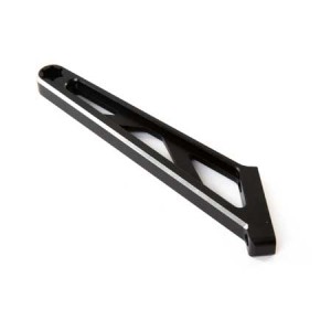 [TEAM LOSI] Chassis Brace, Rear, Black, Aluminum: DBXL-E 