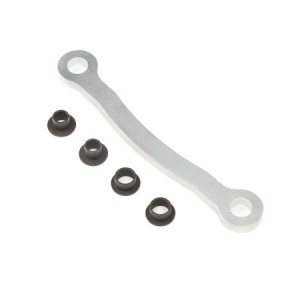 [TEAM LOSI] Steering Drag Link, Silver: DBXL-E, MTXL 