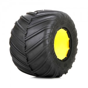 [TEAM LOSI] Monster Claw Tire L/R w/insert (2) 